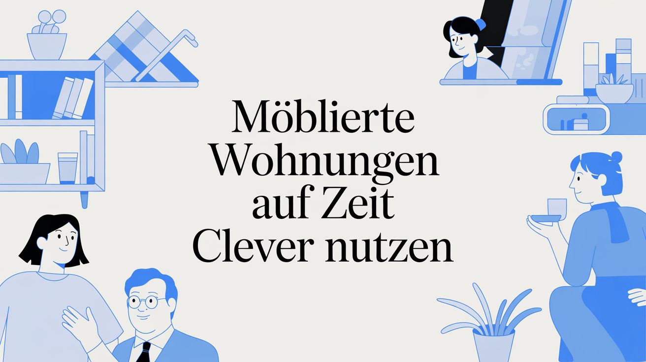 Möblierte Wohnungen auf Zeit clever nutzen