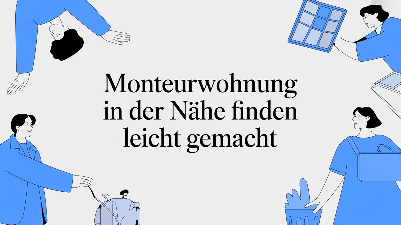Monteurwohnung in der Nähe finden leicht gemacht