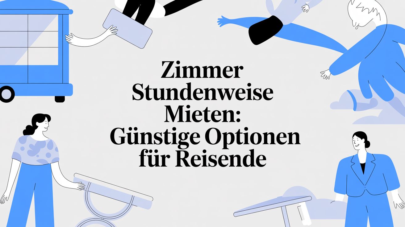Zimmer stundenweise mieten: Günstige Optionen für Reisende