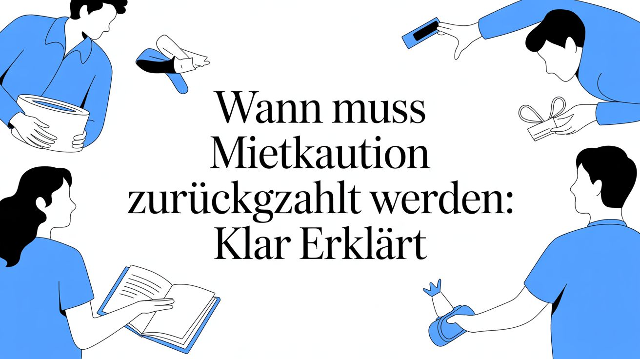 Wann muss die Mietkaution zurückgezahlt werden: Klar erklärt